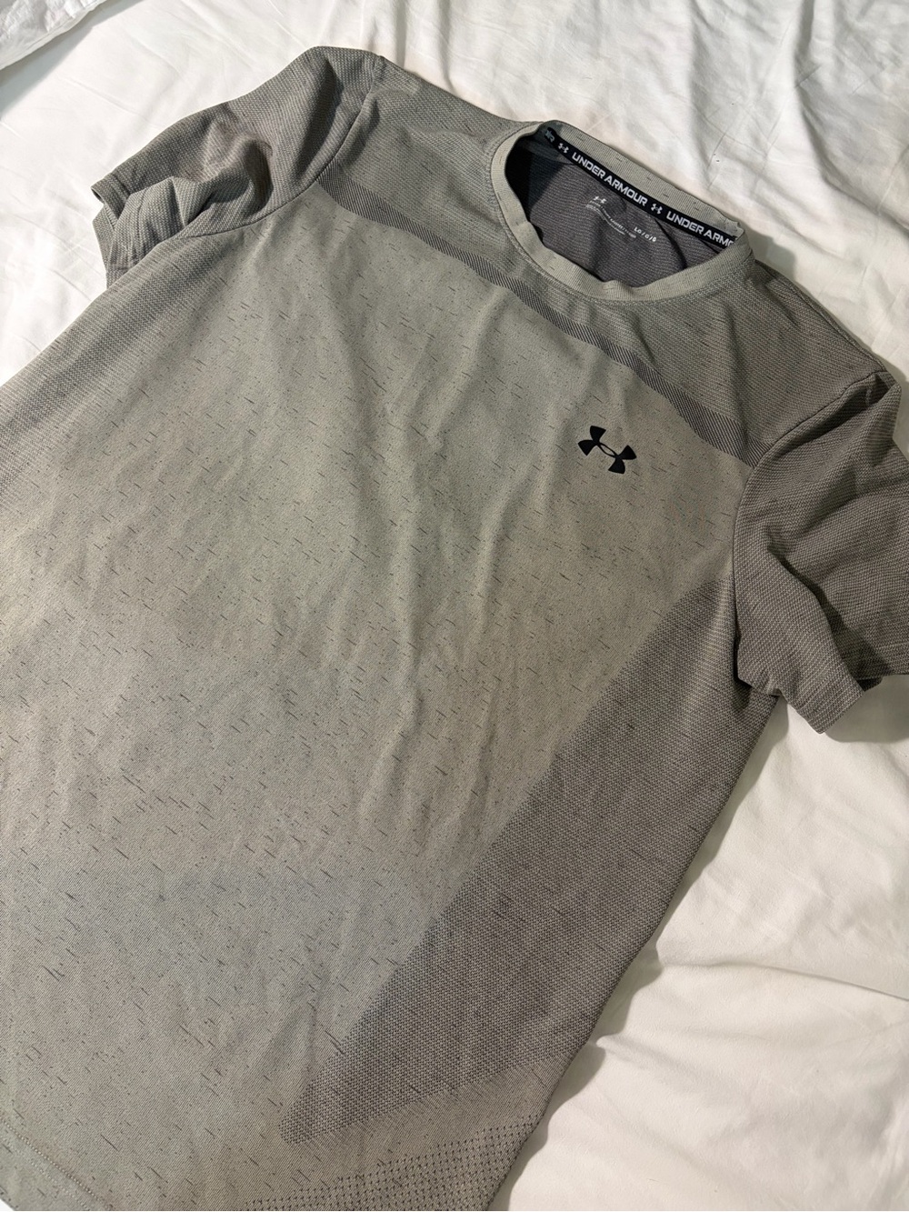 Under Armour Men's Light green Athletic Short Sleeve Tee
